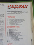 Railfan & Railroad Magazine Bound Volume 4 November 1981 - September 1983 Green