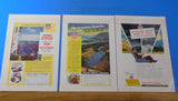 Ads Union Pacific Railroad Lot #47 Advertisements from various magazines (10)