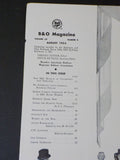 Baltimore & Ohio Employee Magazine 1953 August B&O dedication of B&O Museum of T