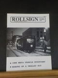 Rollsign Magazine of New England Transit News 1988 Nov Dec MBTA vehicle inventor
