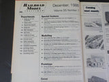 Railroad Model Craftsman Magazine 1986 December Modeling a snowplow GP40P-2 kitb