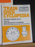 Train Shed Cyclopedia Lot 1919 Locomotive Cyclopedia 52 82 84 87 89      5 Books