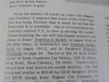 Trolley Talk #104 1974 August Philadelphia & Easton Railway early 1900’s. US