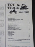 Toy & Train Quarterly Vol 1Summer 1968 Matchbox Series 1-25