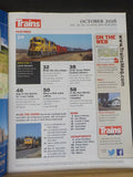 Trains Magazine 2016 October Local lessons Flying Scotmans US visit UP 844