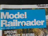 Model Railroader Magazine Complete Year 1980  12 issues
