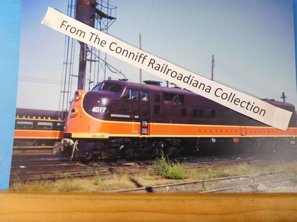Photo Illinois Central Locomotive #4017 8X11.5 Color