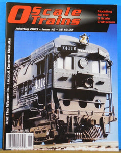 O Scale Trains #9 2003 July August Casting your own parts Scale Command