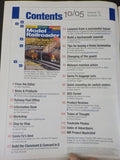 Model Railroader Magazine 2005 October Best of the Santa Fe LEssons you can use