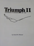 Triumph II Philadelphia to Harrisburg 1828-1998 by David W. Messer Hard Cover