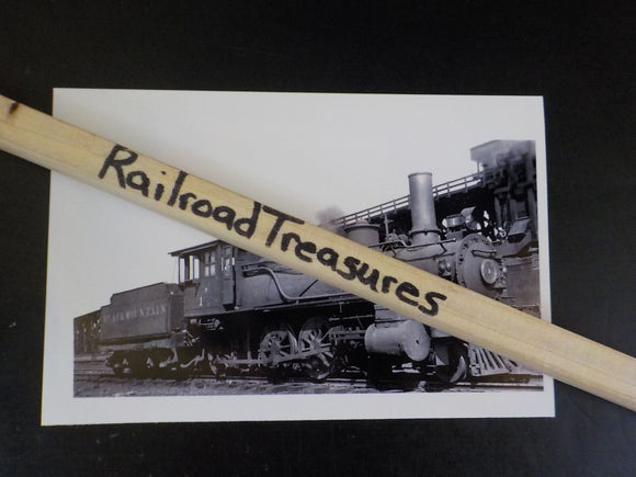 Photo Black Mountain Locomotive #1   6 ½ X 4 ½ inches B&W