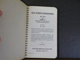 EMD Enginemen’s Operating Manual Model F7 1950 March 4th edition