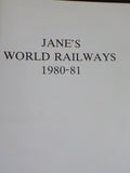 Jane’s World Railways and Rapid Transit Systems 1980-81
