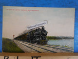 Postcard Overland Limited, Chicago & North-Western Ry. C&NW