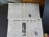 Boston & Maine Railroad Historical Society Newsletter 1985 Lot of 12
