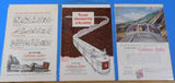 Ads Western Pacific RR California Zephyr #8 Advertisements from various magazine