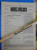 Model Builder Lot of 3 well used issues 1938, 1941  NO Covers
