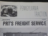 Pennsylvania Traction No 12 January 1965 PRT Freight Service