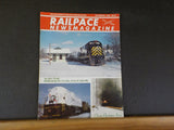 Rail Pace News Magazine 1988 December Railfanning Livonia Avon & Lakeville
