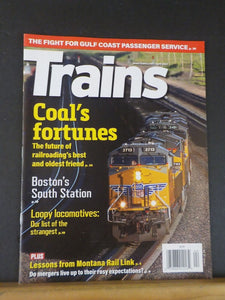 Trains Magazine 2022 April Coal's fortunes Boston South Station Loopy Locos