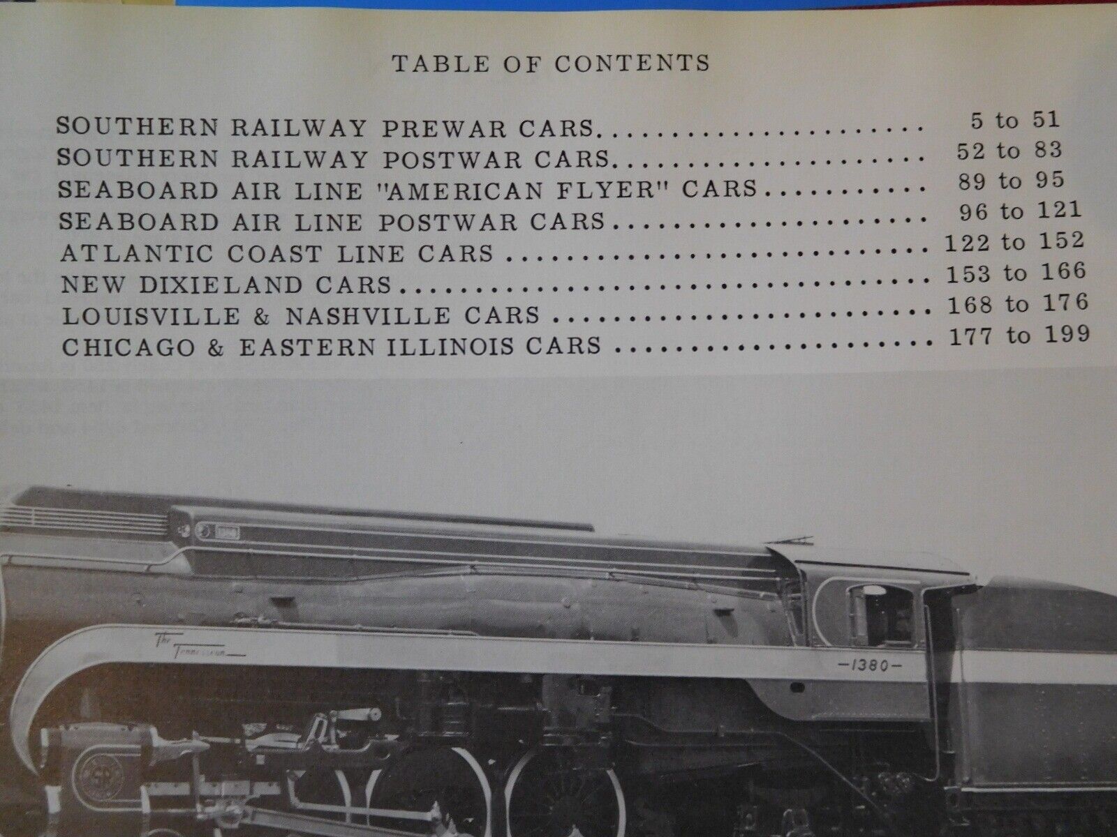 Official Pullman Standard Library Vol 7 Southeast Railroads