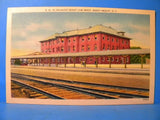 Postcard Atlantic Coast Line Depot Rocky Mount North Carolina R.M. 19