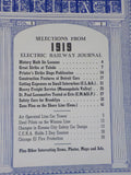 Traction Heritage #27 1972 May Vol 5 #3 Selections 1919 Electric Railway Journal