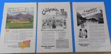 Ads Union Pacific Railroad Lot #17 Advertisements from various magazines (10)