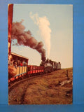 Postcard Cass Scenic Railway Bald Mountain Cass, West Virginia