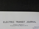 Electric Transit Journal 1962 January 14  V1 #4
