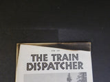 Train Dispatcher 1974 June Track Car Operator in Sierra Nevada Staining on Cover