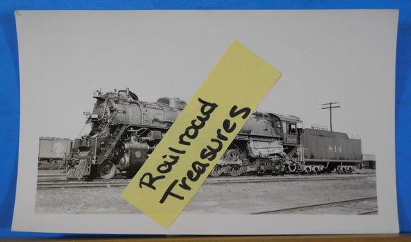 Photo StLSW Locomotive #814 Date and location unknown. St Louis Southwestern E S