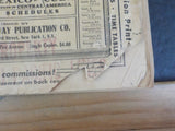 Official Guide of the Railways 1959 February Steam navigation US CAnada   DAMAGE