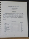Post War Rapid Transit Cars Data Book One April 1962  Spiral bound
