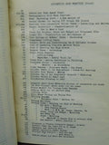 Index to General Railroad Information Hard Cover   Date Unknown