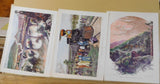 Print Lot of 3 Edraydo Color Prints by Donald E Cooke 1961