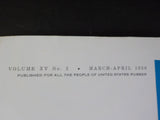 US The magazine of United States Rubber 1956 March April Back Road in New Jersey