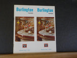 Burlington Public Timetable 1967 June 1 Burlington Route