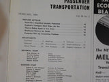Modern Passenger Transportation 1960 February Nashville's simplified schedule pr