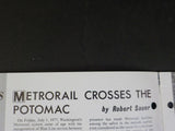 ERA Headlights 1977 July - September Metrorail Crosses the Potomac