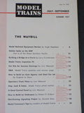 Model Trains 1957 July-September Summer Underpass Signaling project Control pane