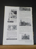 Modern Railroads 1956 September Diesel Specifications South Shore Monon NO BACK