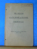 Duluth South Shore & Atlantic Railway Co Annual Report 1916