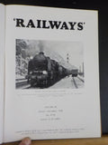 Railways Magazine Bound Volume III Jan - Dec 1942 Nos 21-32