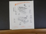 Precision Scale Co. Inc. O Scale Diesel Locomotive catalog #3 Brass and Plastic
