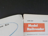 Model Railroader Magazine 1957 June Action on John Allens G&D