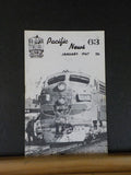 Pacific News #63 1967 January Discontinue California Zephyr