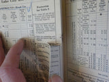 Union Pacific public timetable 1959 Fall Winter