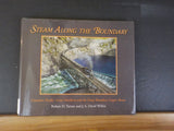 Steam Along the Boundary by Turner & Wilkie w/ dust jacket     Ex-library book