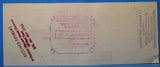 Check Pittsburgh & Lake Erie Railroad Co Check 1958 Oct 27 Lehigh Valley